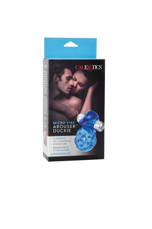 Эрекционное кольцо в форме утенка с вибрацией Micro Vibe Arouser Duckie_1
