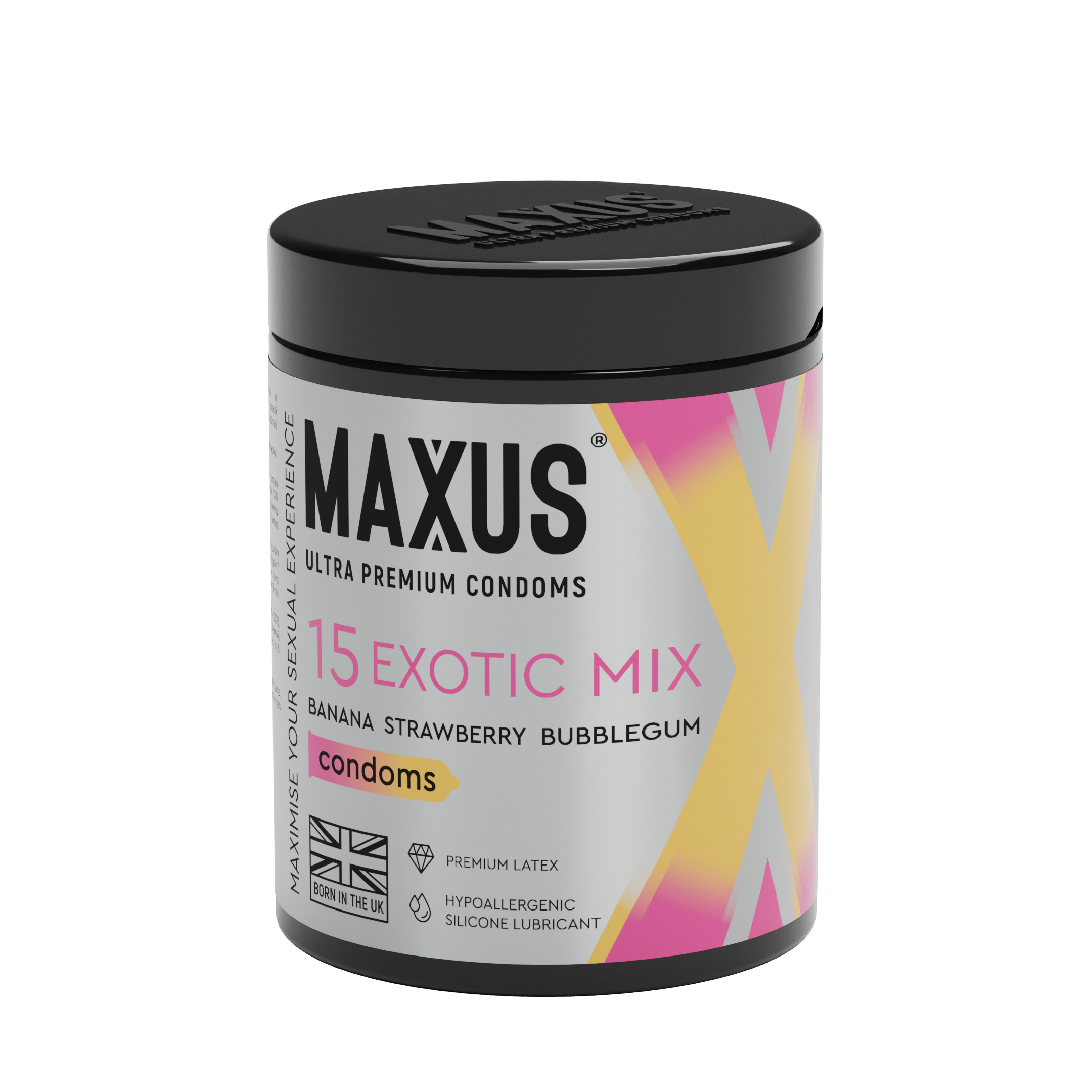 Презервативы MAXUS Exotic Mix №15, ароматизированные X-Edition, 15 шт_1