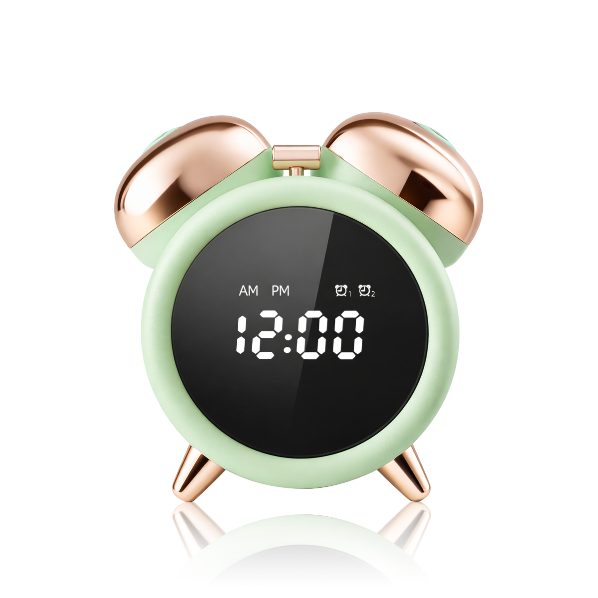 Умный стимулятор-будильник BeYourLover Naughty Clock с вакуумной стимуляцией и вибрацией, зеленый_1