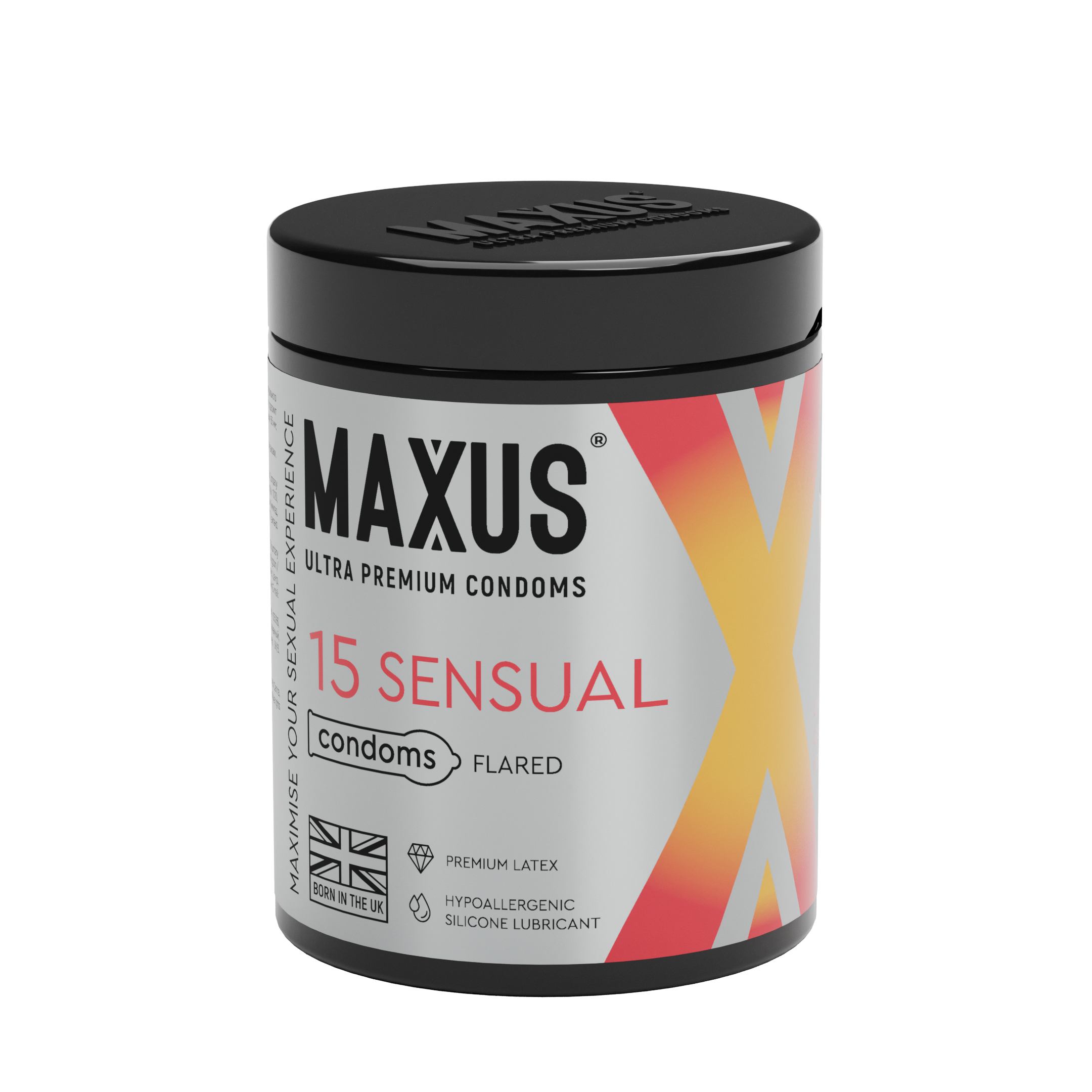 Презервативы MAXUS Sensual №15, анатомические X-Edition, 15 шт_1