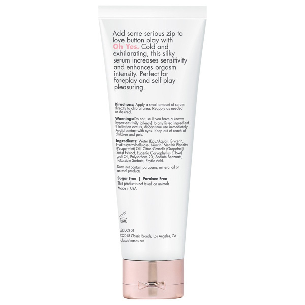 Стимулирующий крем для клитора с эффектом охлаждения CG Oh Yes 30 ml_2