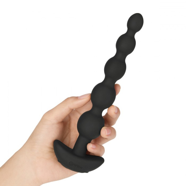 Анальные премиум-бусы с 3 моторами B-Vibe Cinco Anal Beads BLACK_4