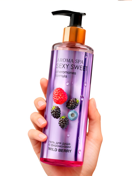 Гель для душа с феромонами Wild Berry 200 мл арт. LB-16144 маркировка_3