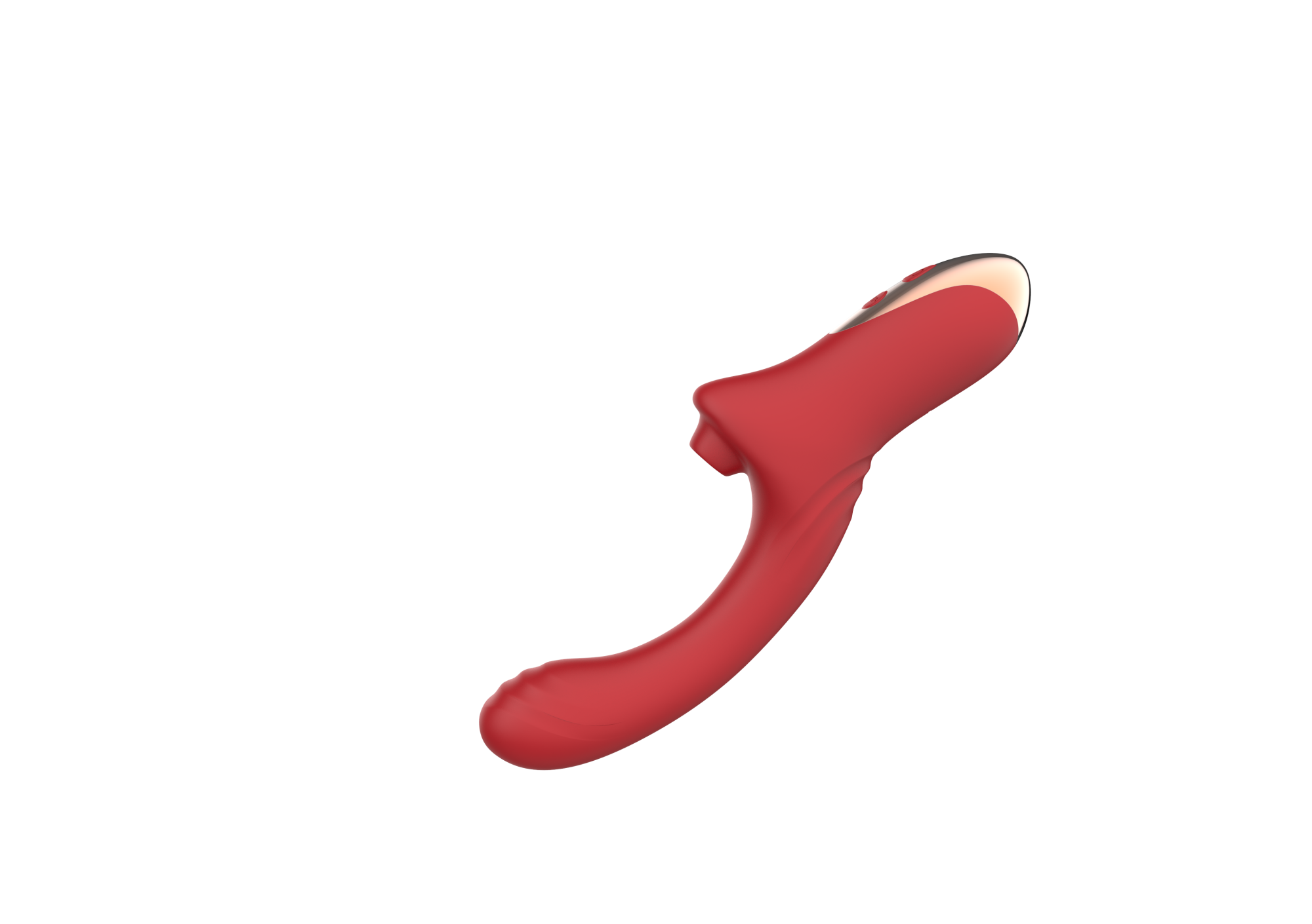 Вагинально-клиторальный вибратор Secwell SW3044-red_7