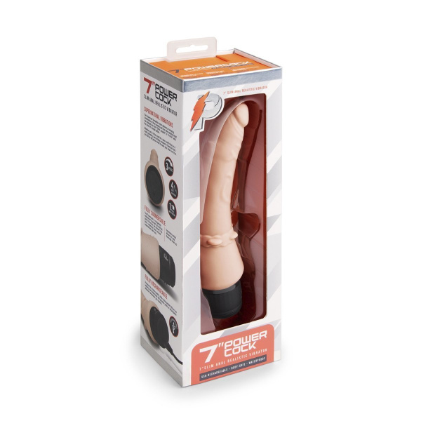 Тонкий анальный массажер 7