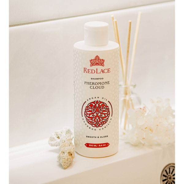 Шампунь с феромонами Red Lace Pheromone Cloud Бурбонская Ваниль & Аргановое Масло 250 мл_3