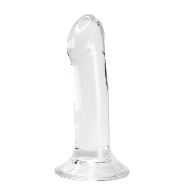 Фаллоимитатор на присоске Valiant Jelly Dildo прозрачный_2