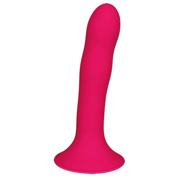 Дилдо на присоске с двойной плотностью Hitsens S04 Pink ADRIEN LASTIC DILDO DUAL DENSITY_5