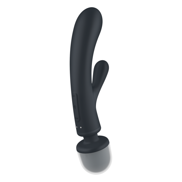 Вибратор-ванд 2 в 1 Satisfyer Triple Lover, серый_3