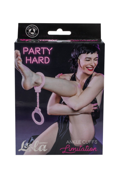 Силиконовые поножи Party Hard Limitation Pink_4
