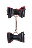 Бондажный набор Toyfa Theatre Bow-tie, PU-кожа, черный_6