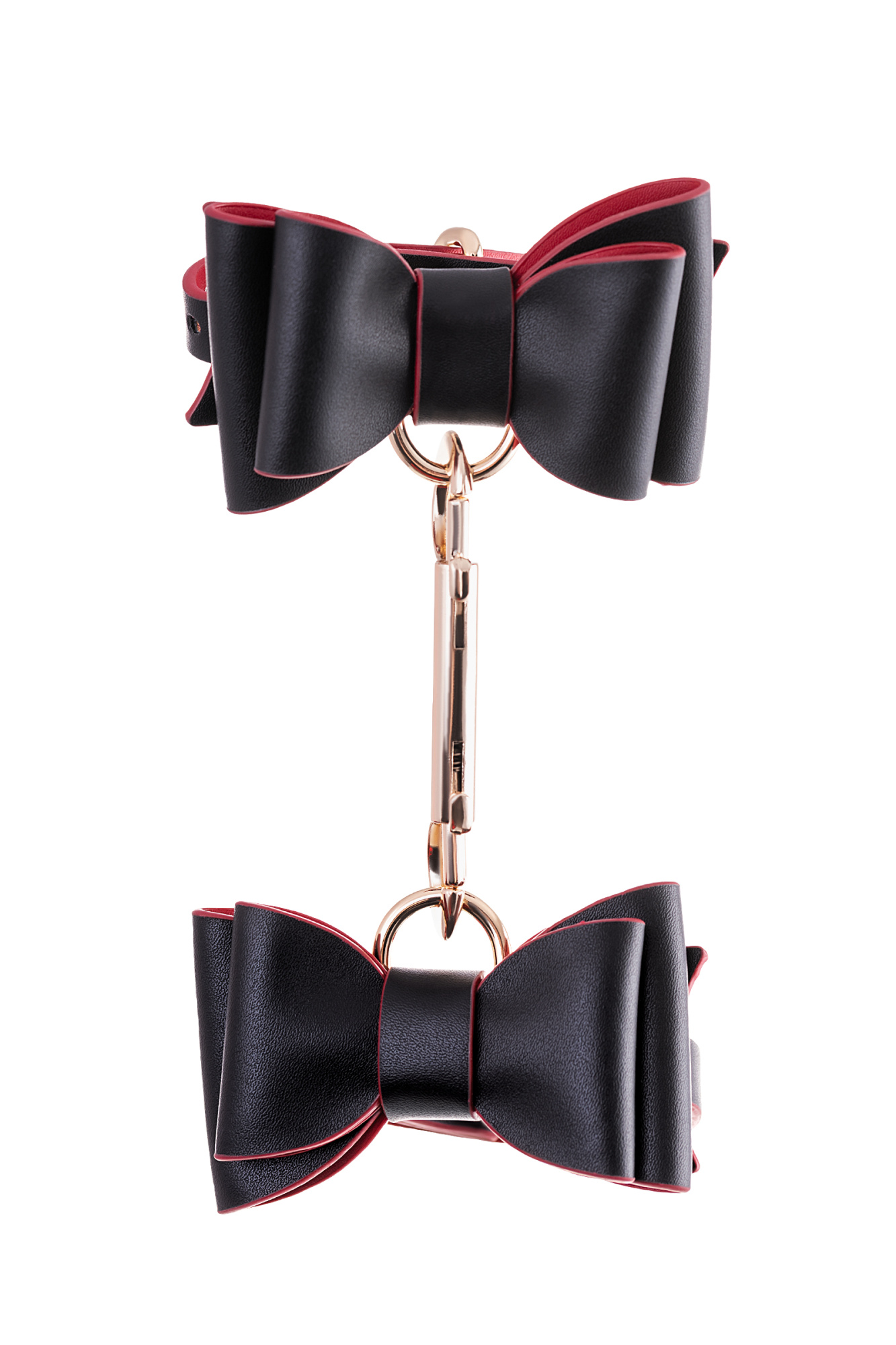 Бондажный набор Toyfa Theatre Bow-tie, PU-кожа, черный_6