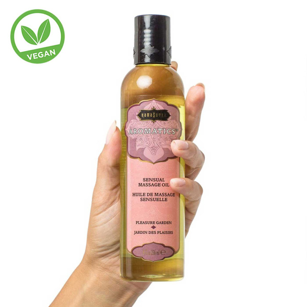 Пробуждающее массажное масло KamaSutra Aromatic massage oil Pleasure garden 236 мл_2