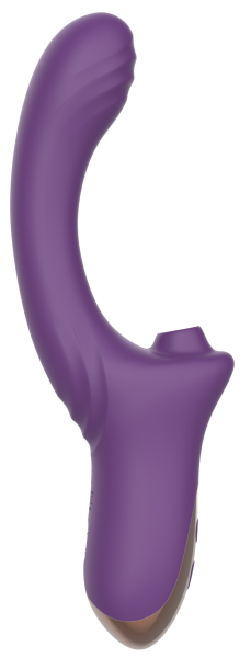Вагинально-клиторальный вибратор Secwell SW3044-purple_5