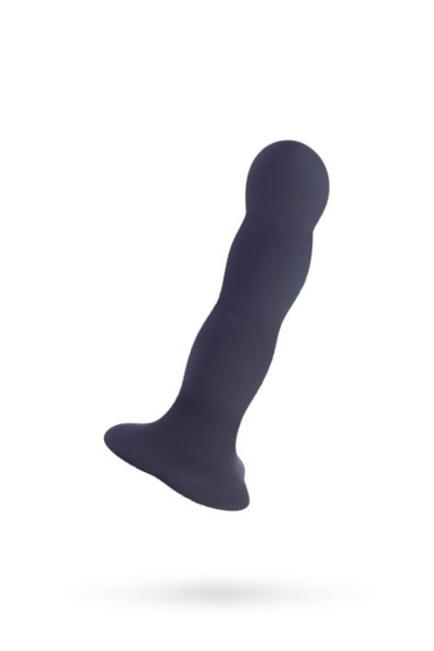 Фаллоимитатор Fun Factory STUBS BOUNCER, силикон, чёрный, 19 см_4