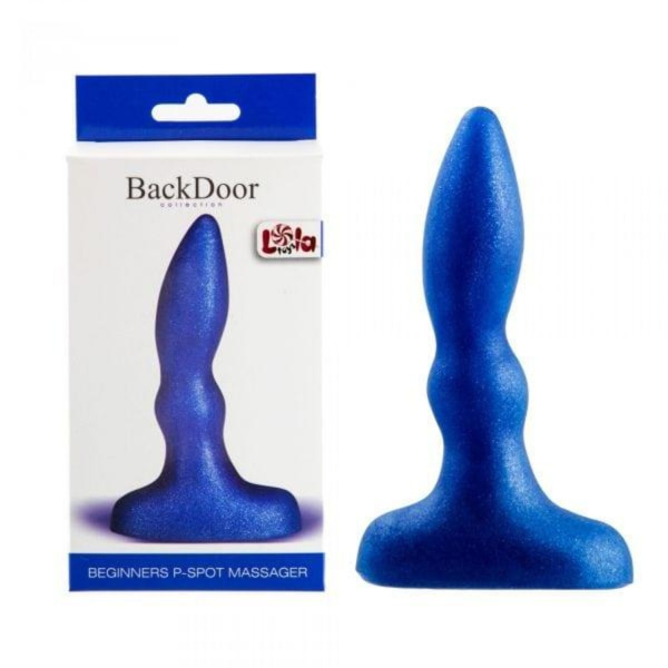 Анальный стимулятор Beginners p-spot massager blue 510214lola_1