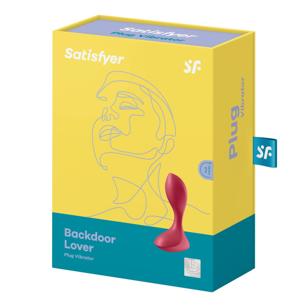 Вибромассажер простаты Satisfyer Backdoor Lover, красный_1
