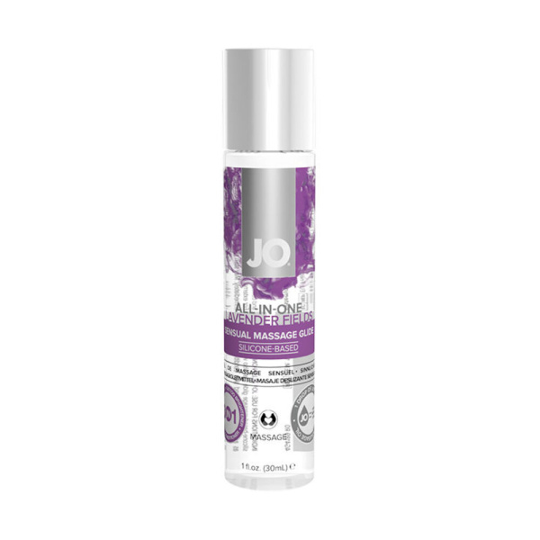 Массажный гель All-In-One Massage Glide Lavender с ароматом лаванды - 30 мл._1