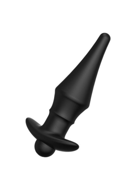 Перезаряжаемая анальная пробка №08 Cone-shaped butt plug_2