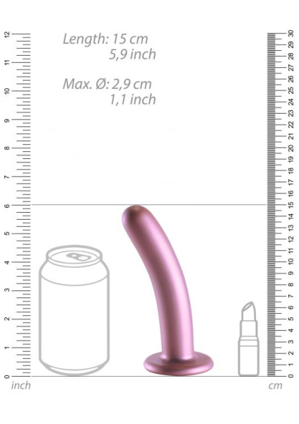Фаллоимитатор Smooth G-Spot - 14,5 см_5