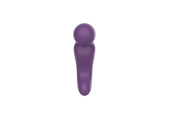 Вибратор- вонд с изогнутым корпусом Secwell SW24125-purple_5