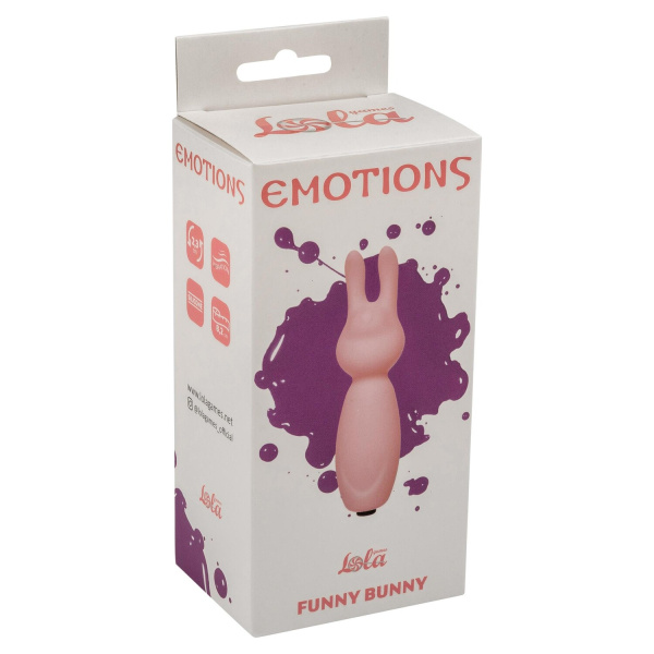 Мини вибратор Emotions Funny Bunny Light pink_1