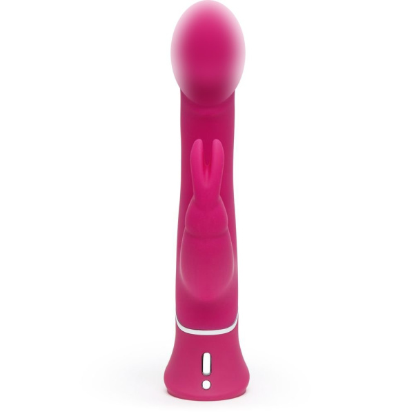 Happy Rabbit  Вибратор с клиторальным стимулятором g-spot розовый_1