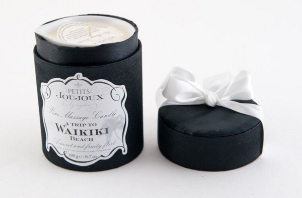 Массажная свеча Petits Joujoux WAIKIKI BEACH пина колада 190 гр._1