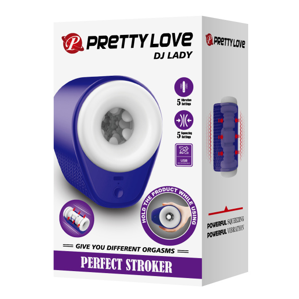 Мастурбатор с вибрацией Pretty Love DJ Lady BM-00900T96_1