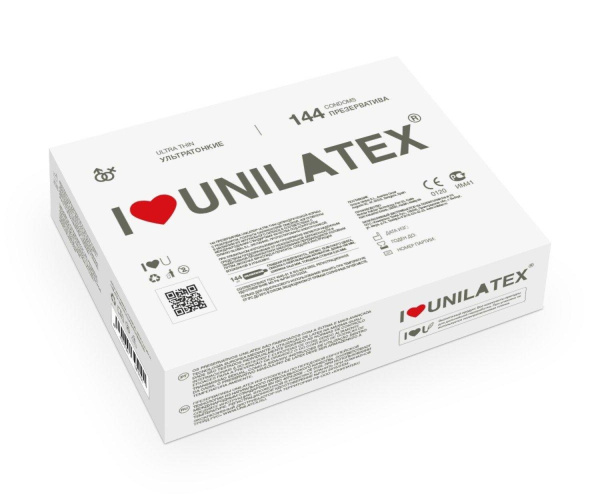 Презервативы ультратонкие Unilatex Ultrathin 144 шт_1