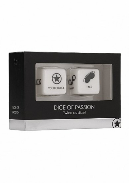 Игральные кубики Dice Of Passion - Black Dice Of Passion_1