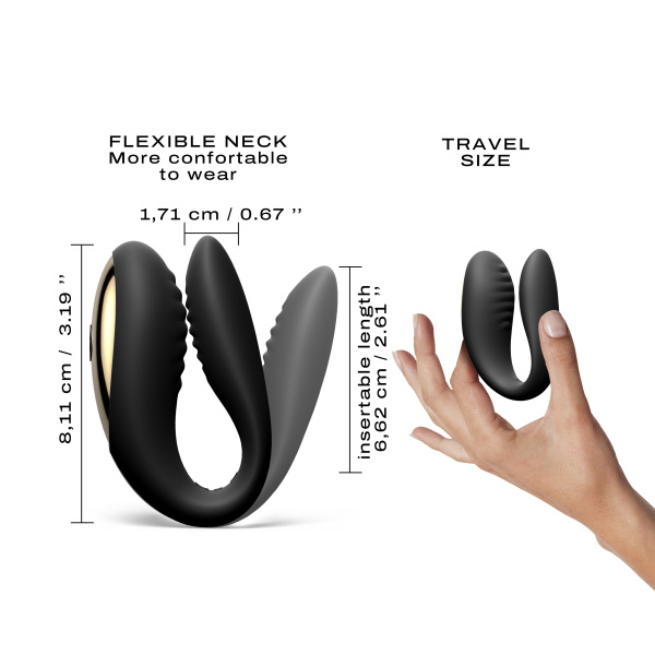 Вибратор для пар с пультом DORCEL PERFECT LOVER_4