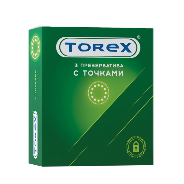 Презервативы со стимулирующими точками Torex, 3 шт_1
