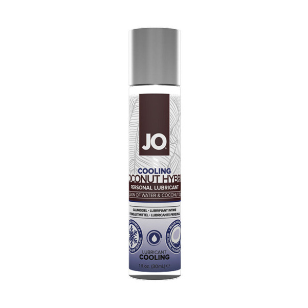 Водно-кокосовый лубрикант с охлаждающим эффектом / JO Lubricant Coco-Hybrid Cooling 1oz - 30 мл._1