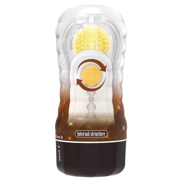 Мастурбатор с вращающимся шариком внутри BM-009249N-2_1