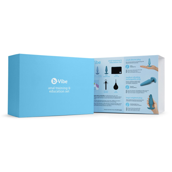 Набор для анального секса - подготовка и обучение B-Vibe Anal Education Set_3