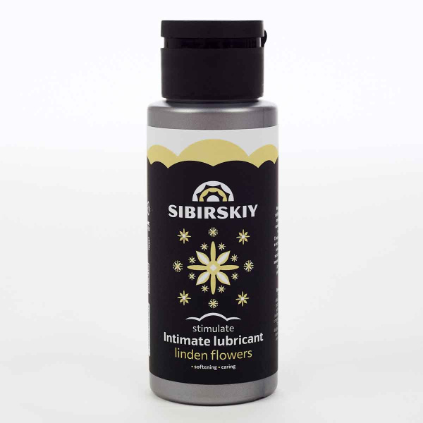 Возбуждающий интимный лубрикант SIBIRSKIY с ароматом цветков липы 100 мл_1