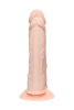 Вибратор для двойного проникновения RealStick Silicone Jason M, сайлекспан, телесный, 18,5 см_7