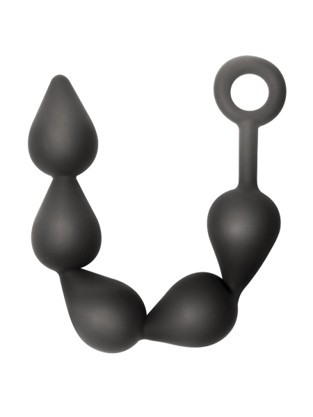Анальная цепочка Black Edition Anal Shuttle Super Beads_1
