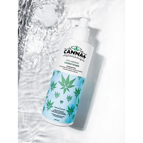 Восстанавливающий кондиционер для объема волос CANNA+ Volumizing Conditioner 250 мл_4