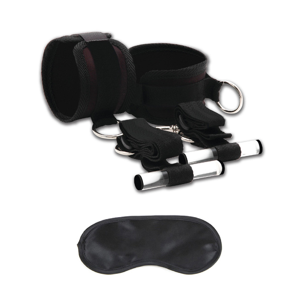 Черные фиксаторы с креплением к двери Closet cuffs_3