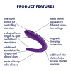 Многофункциональный стимулятор для пар Satisfyer Double Classic_3