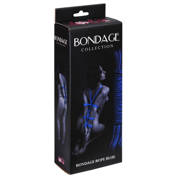 Веревка Bondage Collection Blue 9м_1