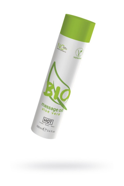 Массажное масло HOT BIO с алое вера_1