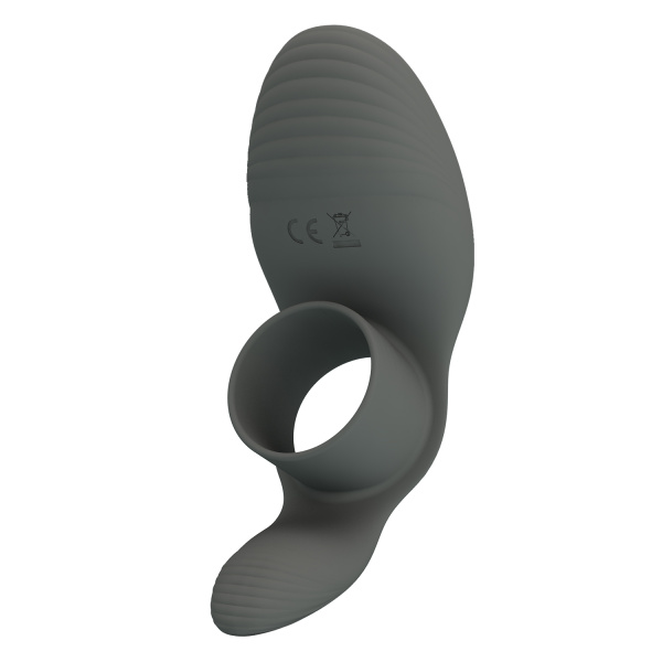 Эрекционное кольцо с вибростимуляцией клитора Pretty love BI-210198-1_1