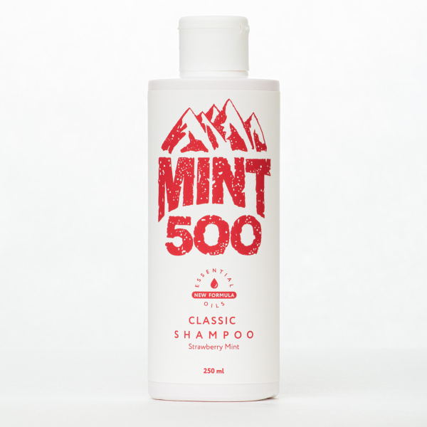 Шампунь восстанавливающий Mint500 Classic Shampoo Strawberry Mint 250 мл_2