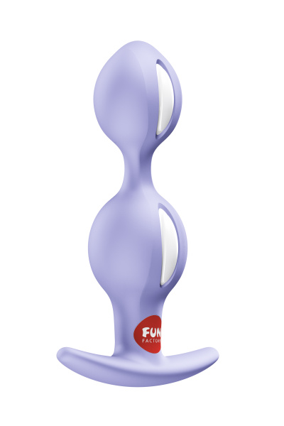 Анальный стимулятор Fun Factory B Balls Duo, силикон, сиреневый, 15 см_4