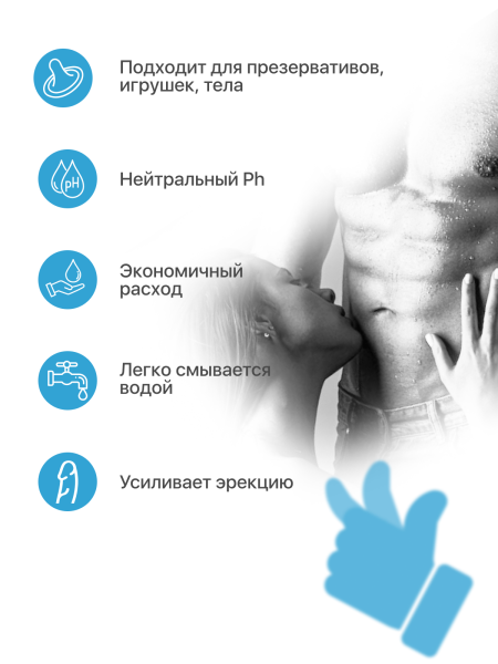 Смазка возбуждающая для мужчин Joydrops Erection, 50 мл_3