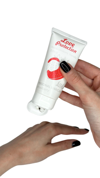 Лубрикант на Водной Основе Lola Games Love Protection Strawberry 50ml_3
