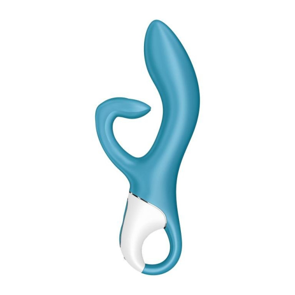 Вибратор-кролик Satisfyer Embrace me, бирюзовый_2